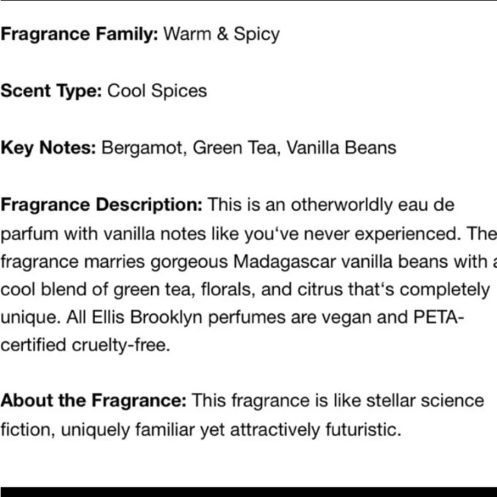 Ellis Brooklyn Sci Fi Fragrance Purse Spray Eau de Parfum BNIB - Picture 6 of 7